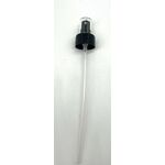 TAPPO SPRAY 31,5 MM NERO ZIGRINATO  