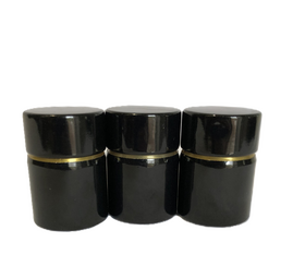 TAPPO GUALA ALLUMINIO NERO SIGILLO ORO  