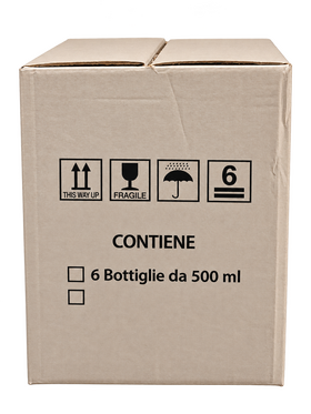 SCATOLA PER BOTTIGLIE 500 ML DOP  