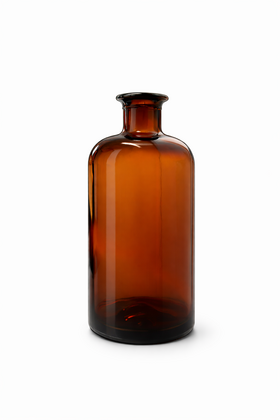 BOTTIGLIA ALTE APOTHEKERFLASCHE 500 ML GOLD BP  