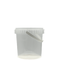 CONTENITORE IN PLASTICA 1180 ML TRASPARENTE MM. 133  